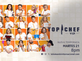 Telemundo Internacional Estrena la Tercera Temporada de “Top Chef Vip”